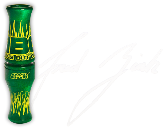 Nothing but green duck call